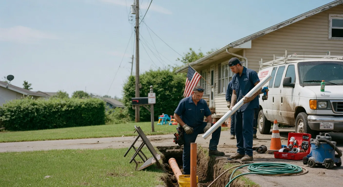 Sewer Line Inspection in Bargersville, IN